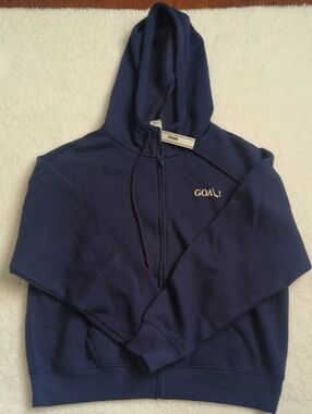 Victoria's Secret Men’s Navy Full-Zip Hoodie